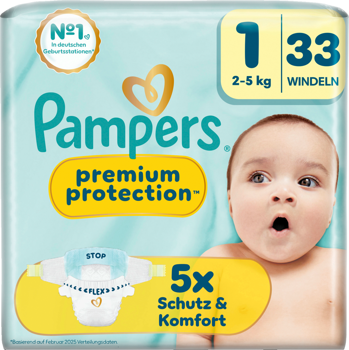 pampers1様 Pampers Premium Protection Gr. 1 Newborn | 33 STK