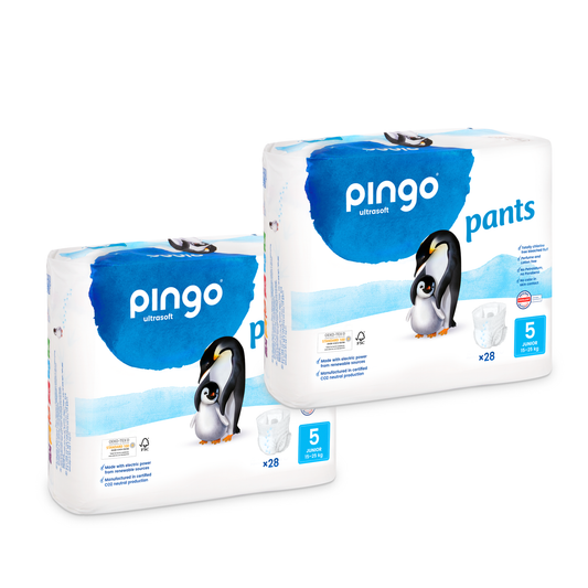Pingo Pants Gr. 5 Junior 15-25 Kg (2 x 28 STK) Doppelbeutel