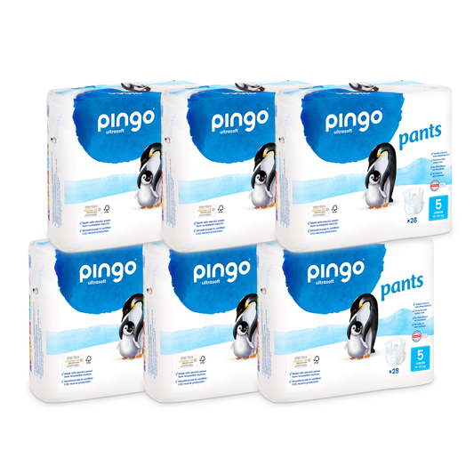 Pingo Pants Gr. 5 Junior 15-25 Kg (6 x 28 STK) Karton