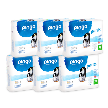 Pingo Pants Gr. 6 XL 16+ Kg (6 x 26 STK) Karton