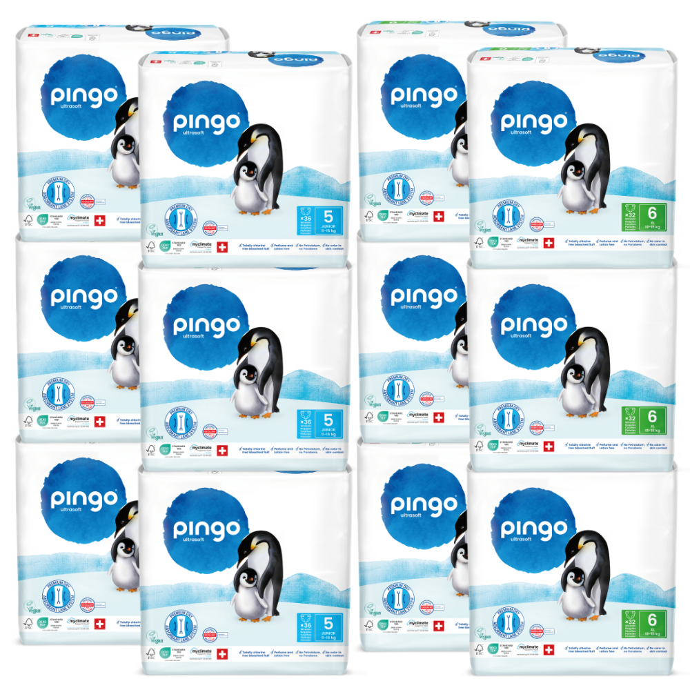 Pingo SPARPAKET (6 x JUNIOR & 6 x XL)
