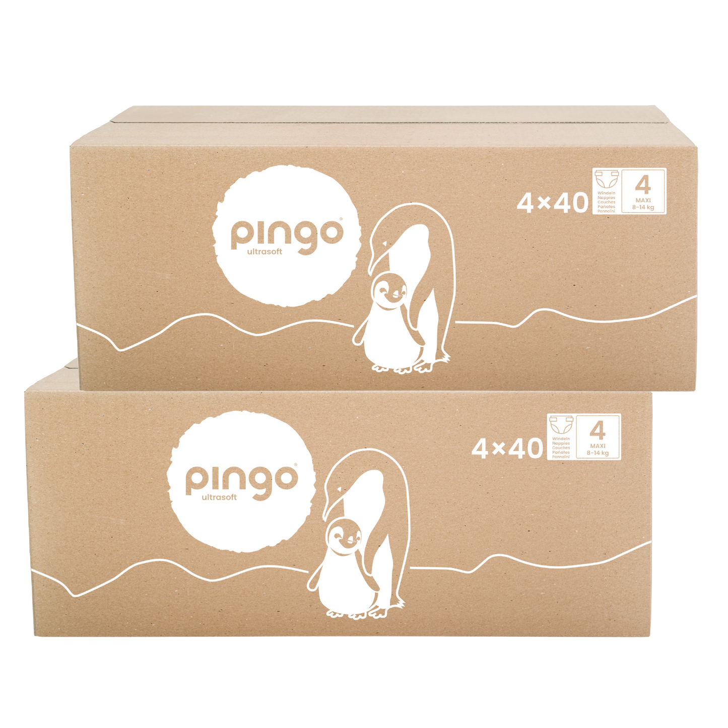 Pingo Gr. 4 Maxi (8-14 kg) 2er Karton (2 x 4 x 40 STK)