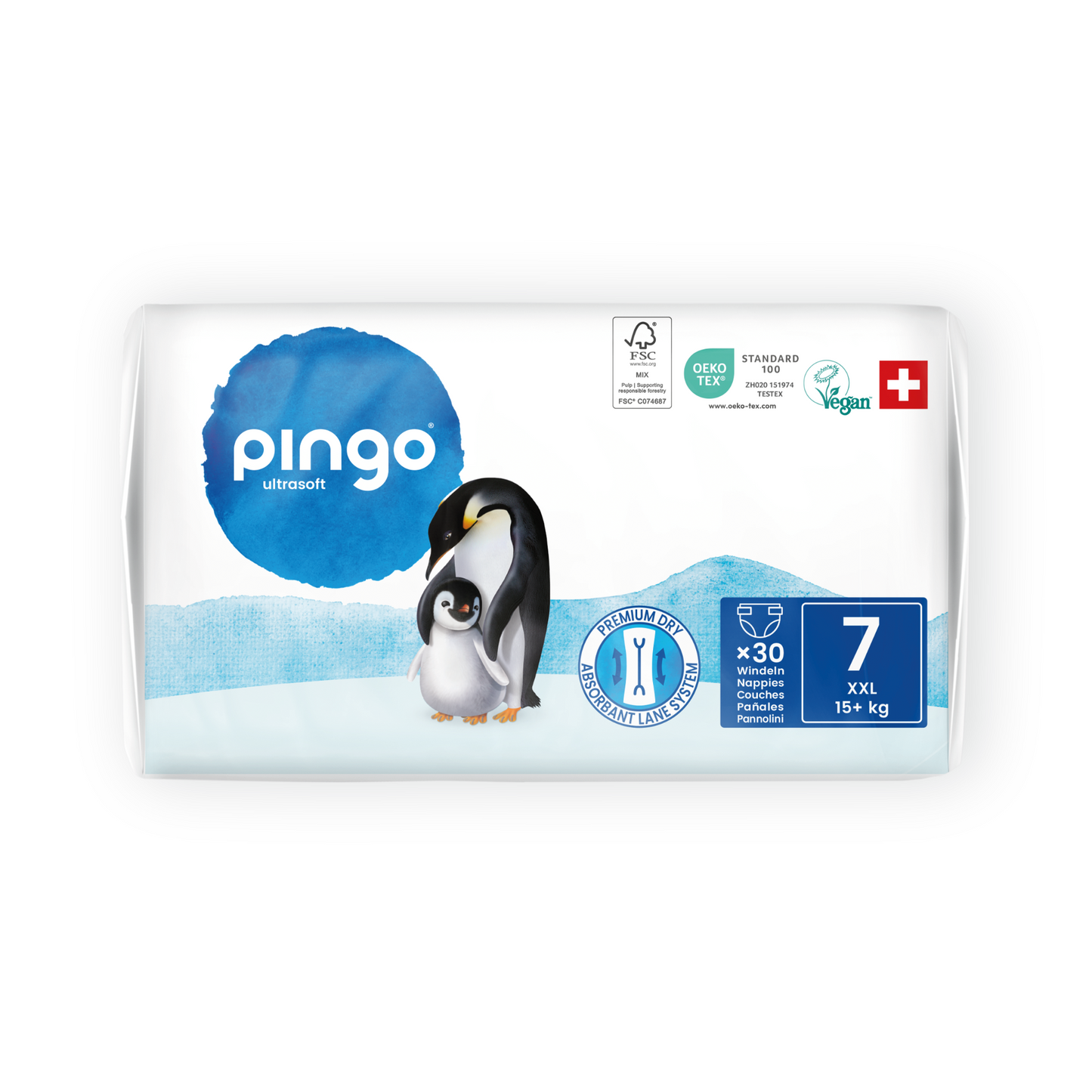 Pingo Gr. 7 XXL (15+ Kg) Beutel (30 STK)