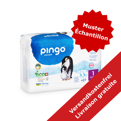 Pingo - Gr. 1 Newborn 2-5 kg (27 STK) Muster