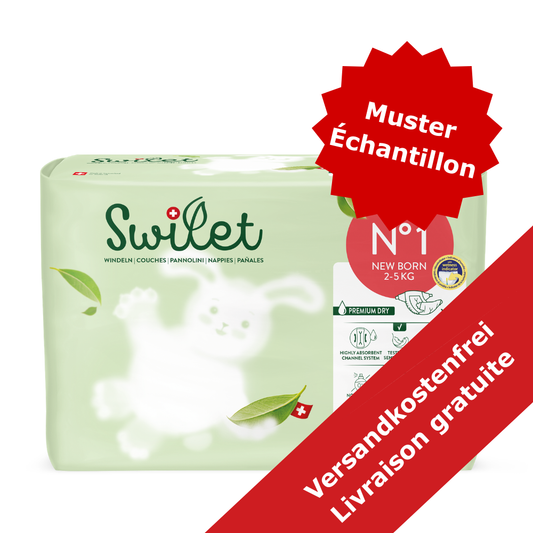 Swilet - Gr. 1 Newborn 2-5Kg (27 STK) Muster