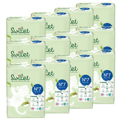 Swilet - Die Biowindel Gr. 7 XXL 15+Kg (12x 30 STK) 2erKarton