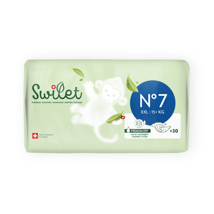 Swilet - Die Biowindel Gr. 7 XXL 15+Kg (30 STK) Beutel