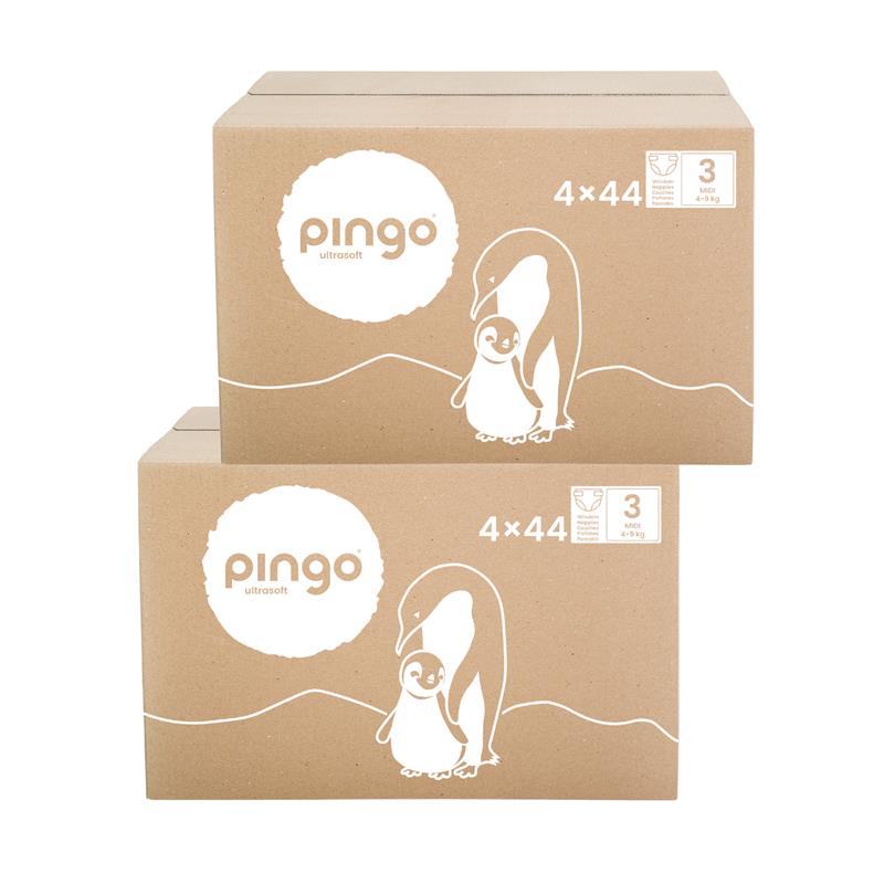 Pingo Gr. 3 Midi (4-9 kg) 2er Karton (2 x 4 x 44 STK)