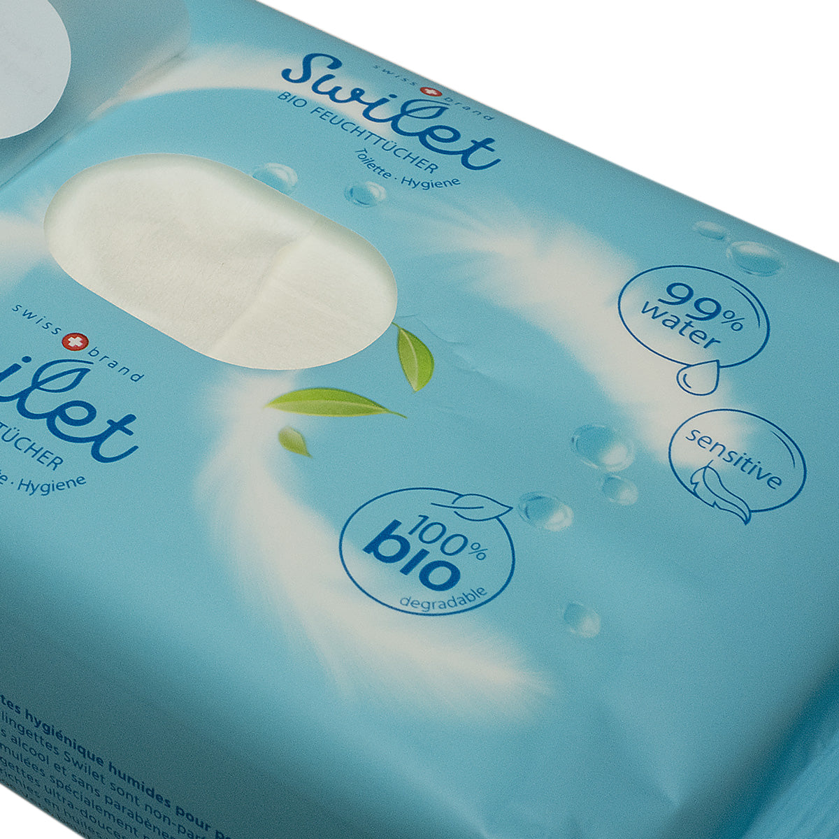 Swilet feuchte Toilettentücher Bio (54 STK)