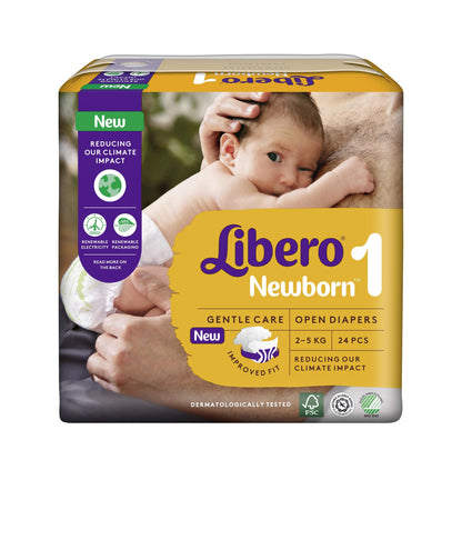 Libero Newborn (2-5 kg) Beutel (24 STK)