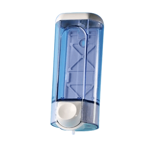 Handreinigungs-Cremeseife Dispenser 0.8 Liter weiss - transparent
