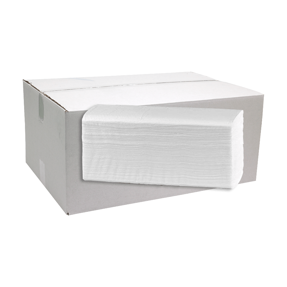 Papierhandtücher V-Falz CLAIRE 1-lagig Karton (24x Bund à 250 Blatt)